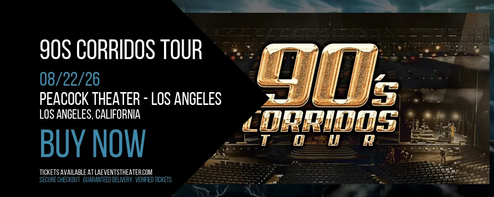 90s Corridos Tour at Peacock Theater