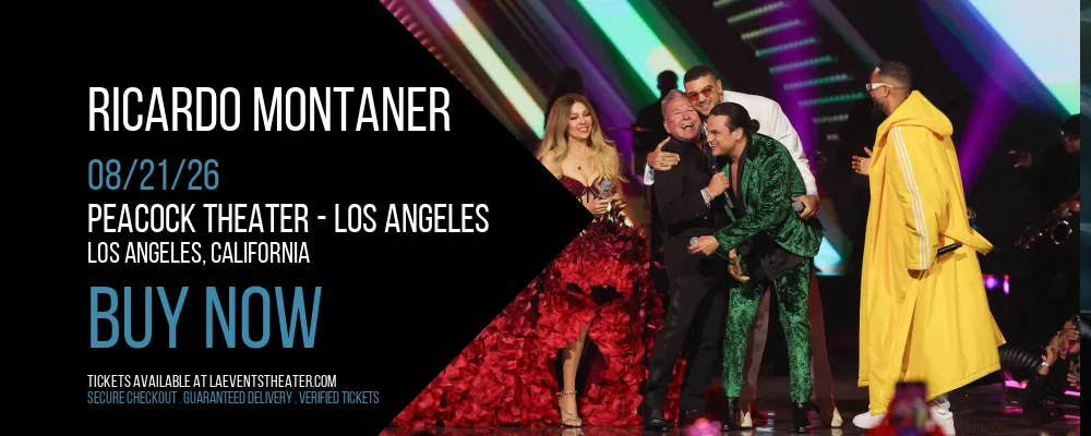 Ricardo Montaner at Peacock Theater