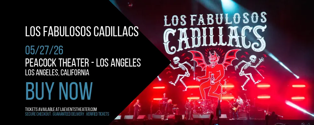 Los Fabulosos Cadillacs at Peacock Theater